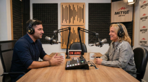 Leandro Ammiraglia y Laura Gonzalez en Radio Mitre