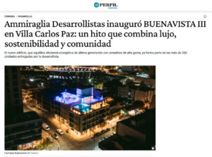 Nota Ammiraglia Perfil Córdoba